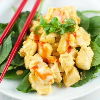 Orange Sriracha Chicken Recipe is ready in 20 minutes or less. It has bold flavors and is the perfect weeknight dinner idea. It is also elegant enough for company